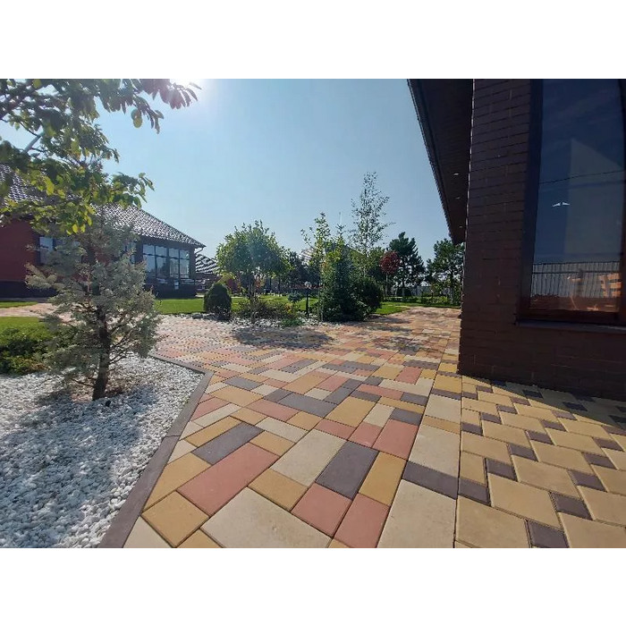 Тротуарная плитка Artstein Инсбрук Тироль 60 мм Белый